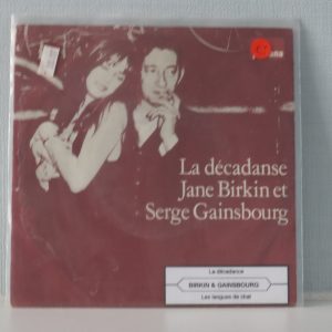 birkin, jane et serge gainsbourg , la decadanse